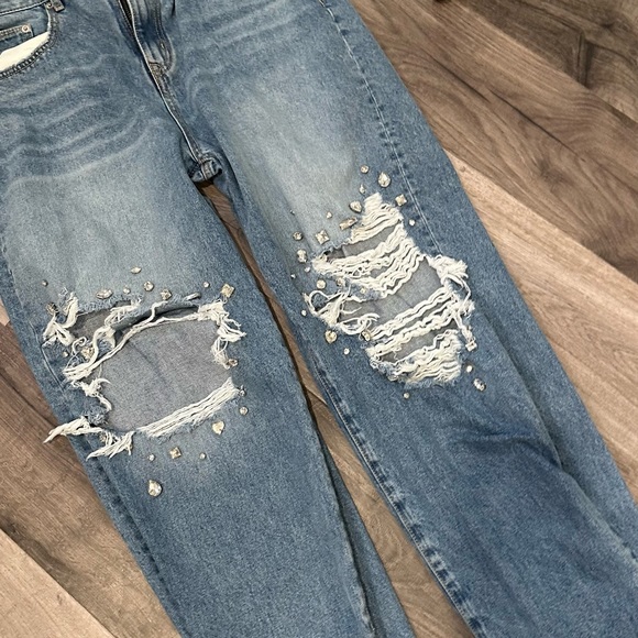 Women’s revolve high rise denim jeans size 30 - Picture 2 of 6